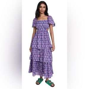 Banjanan Bonnie dress in surreal dream Granada